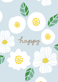 Three white flowers12 from Japan