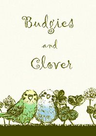 Budgies and Clover/White17