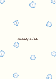 Pretty Nemophila -beige-
