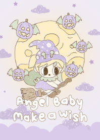 angel baby make a wish