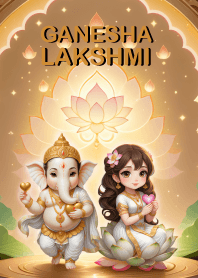 Ganesha-Lakshmi = Wealth Luck (JP)