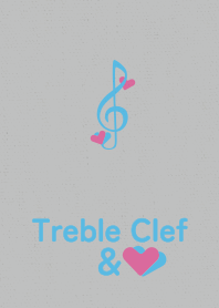 Treble Clef&heart pop