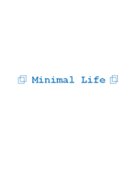 minimal life (blue sky)