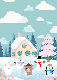 Kawaii scandinavian style(Winter-962)