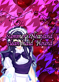 夏の清楚メイドマカロンハウンド