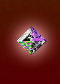 ４つの幸運鉱石レッドオレンジ