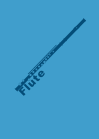 Flute color  Yacht blue