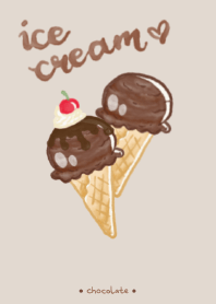 Ice Cream : Chocolate