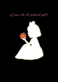 Enamel Woman who ate a poisoned apple 33