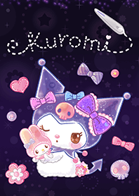 Kuromi Glitter Doll