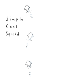 simple Cool squid