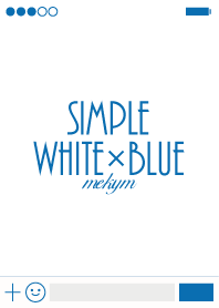 Simple[White+Blue]