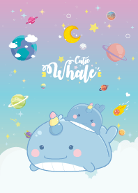 วาฬ ยูนิคอร์น กาแล็กซีน่ารัก เลิฟเว่อร์