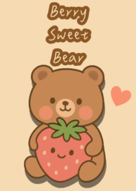 Berry Sweet Bear (Beige 01)