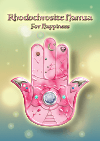 Rhodochrosite Hamsa For Happiness 2