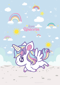 Unicorn Cute Rainbow Kawaii