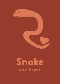 Snake & heart GarnetBRN