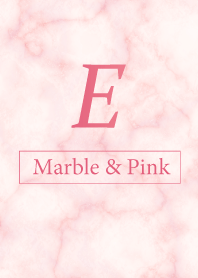 E-Marble&Pink-Initial