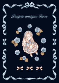 Poupée antique Rose : Rêve