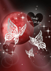 Butterfly in the FullMoon red Ver.