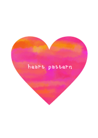 heart pattern7- watercolor-