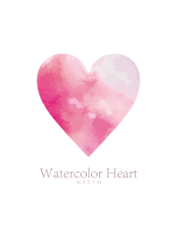 Watercolor Heart-MEKYM 19