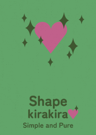 kirakira heart vegetables