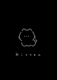 แมว /black gray