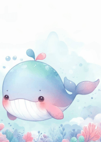 วาฬน้อย สดใส น่ารัก n.20