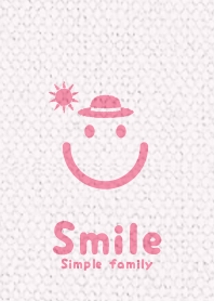 Smile sun&hat ver_Pink4