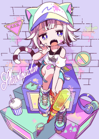 white tiger girl theme