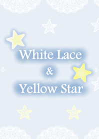 White Lace & Yellow Star