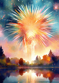 Beautiful Fireworks Theme#807
