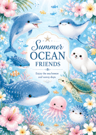 Summer Ocean Friends