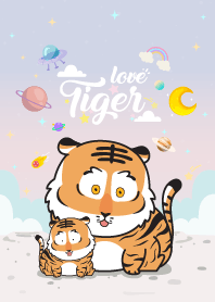 Fat Tiger Love Pastel