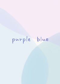 Refreshing blue purple simple