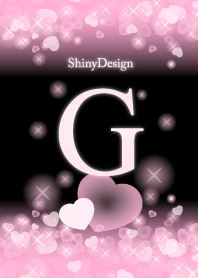 G-Initial- Pink Heart