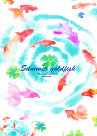 風水＊金魚＊Summmer Goldfish#cool