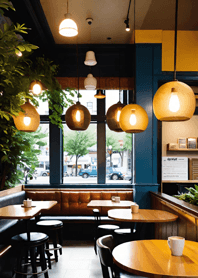 Cozy Coffee shop 8B4248