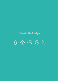 Simple life design -nile blue-