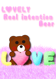 LOVELY Real intention Bear