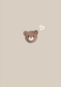 Soft bear and heart1.