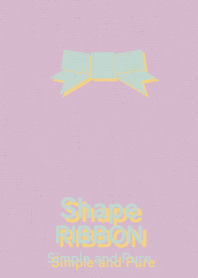 Shape RIBBON pastel