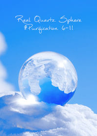 Real Quartz Sphere #Purification 6-11