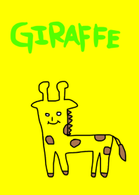 Yellow giraffe