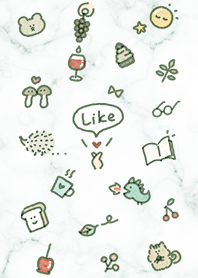 Simple Icon Autumn bluegreen06_2