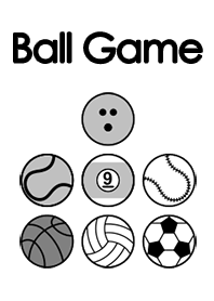 BALL GAME (WHITE-02) 2025 LET'S DRAW