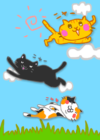 猫のニャーニャーニャー