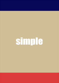 simple【トリコロール】