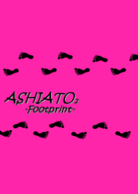 ASHIATO2 -Footprint-Pink color ver.